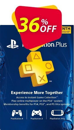 36% OFF 3 Month Playstation Plus Membership - PS+ - PS3/ PS4/ PS Vita Digital Code - Canada  Coupon code