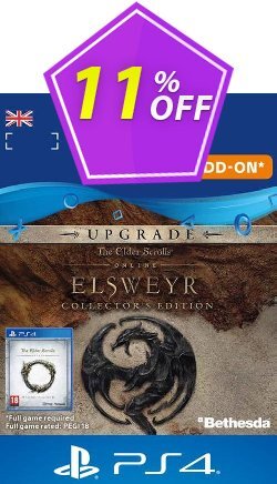 The Elder Scrolls Online: Elsweyr Collectors Edition Upgrade PS4 Coupon discount The Elder Scrolls Online: Elsweyr Collectors Edition Upgrade PS4 Deal - The Elder Scrolls Online: Elsweyr Collectors Edition Upgrade PS4 Exclusive Easter Sale offer 