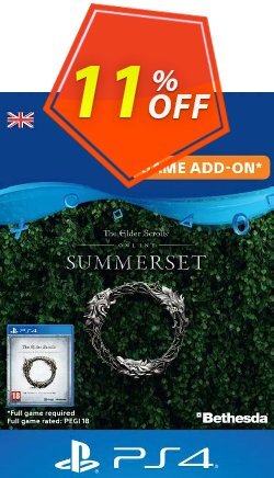 The Elder Scrolls Online: Summerset Upgrade Edition PS4 (UK) Deal