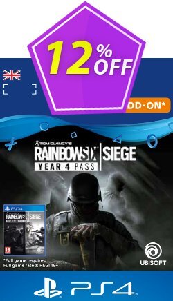 Tom Clancy's Rainbow Six Siege - Year 4 Pass PS4 - UK  Coupon discount Tom Clancy's Rainbow Six Siege - Year 4 Pass PS4 (UK) Deal - Tom Clancy's Rainbow Six Siege - Year 4 Pass PS4 (UK) Exclusive Easter Sale offer 