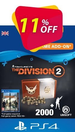 Tom Clancy's The Division 2 PS4 - Welcome Pack Deal