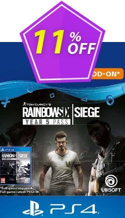 11% OFF Tom Clancys Rainbow Six Siege - Year 5 Pass PS4 - Germany  Coupon code