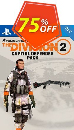 75% OFF Tom Clancys The Division 2 PS4 - Capitol Defender Pack DLC - EU  Discount