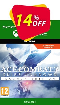 14% OFF Ace Combat 7 Skies Unknown Standard Launch Edition Xbox One Discount