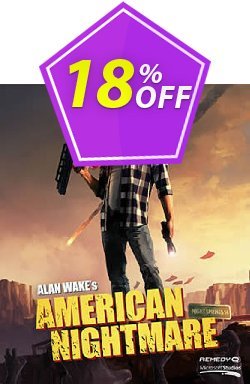 18% OFF Alan Wake's American Nightmare Xbox One / 360 Discount
