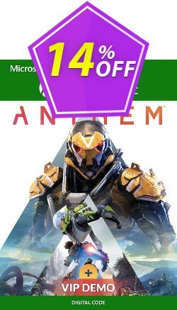 14% OFF Anthem Xbox One + VIP Demo Discount