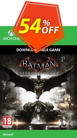 54% OFF Batman: Arkham Knight Xbox One - Digital Code Discount