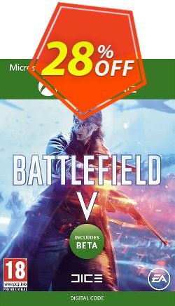 Battlefield V 5 Xbox One + BETA Coupon discount Battlefield V 5 Xbox One + BETA Deal - Battlefield V 5 Xbox One + BETA Exclusive Easter Sale offer 