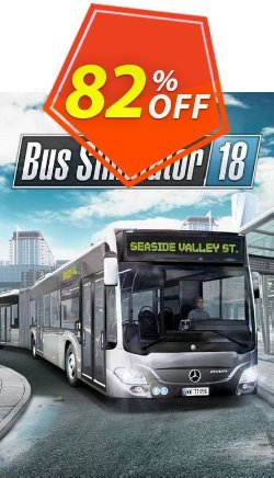 82% OFF Bus Simulator 18 PC Discount