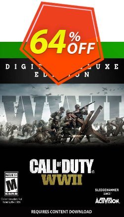 64% OFF Call of Duty: WWII - Digital Deluxe Xbox One - UK  Discount