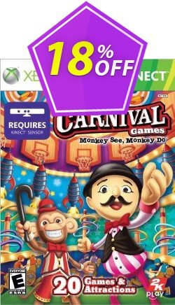 Carnival Games Monkey See Monkey Do Xbox 360 - Digital Code Deal