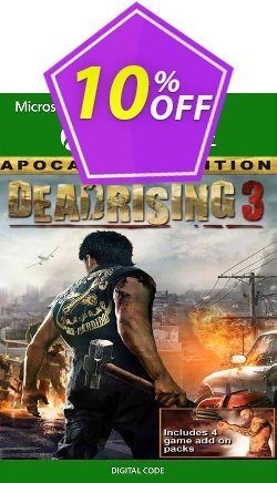 10% OFF Dead Rising 3: Apocalypse Edition Xbox One Discount