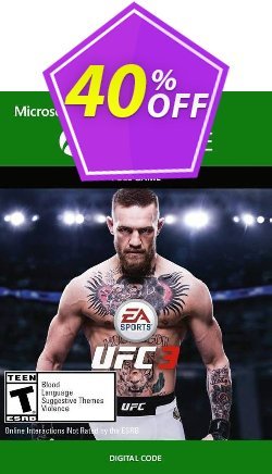 40% OFF EA Sports UFC 3 Xbox One - UK  Discount