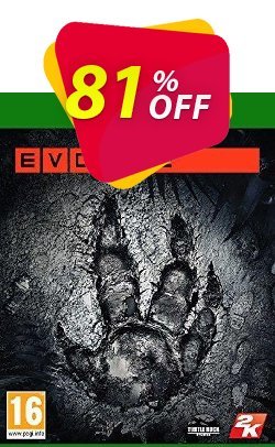 Evolve Xbox One - Digital Code Coupon, discount Evolve Xbox One - Digital Code Deal. Promotion: Evolve Xbox One - Digital Code Exclusive Easter Sale offer for iVoicesoft