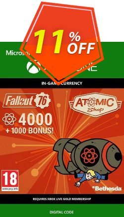 Fallout 76 - 5000 Atoms Xbox One Deal