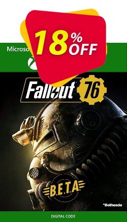 18% OFF Fallout 76 BETA Xbox One Discount