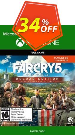 34% OFF Far Cry 5 Deluxe Edition Xbox One Discount