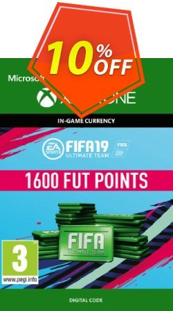 10% OFF Fifa 19 - 1600 FUT Points - Xbox One  Discount