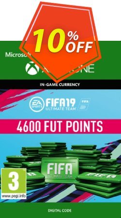 10% OFF Fifa 19 - 4600 FUT Points - Xbox One  Discount