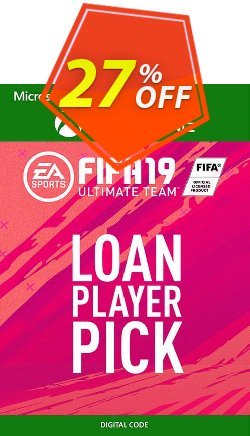 27% OFF FIFA 19 Ultimate Team Loan Player Pick Xbox One Discount