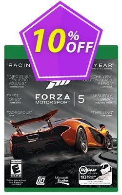 Forza 5: Game of the Year Edition Xbox One - Digital Code Coupon, discount Forza 5: Game of the Year Edition Xbox One - Digital Code Deal. Promotion: Forza 5: Game of the Year Edition Xbox One - Digital Code Exclusive Easter Sale offer for iVoicesoft