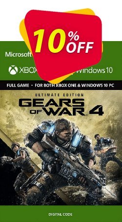 Gears of War 4 Ultimate Edition Xbox One/PC - Digital Code Coupon, discount Gears of War 4 Ultimate Edition Xbox One/PC - Digital Code Deal. Promotion: Gears of War 4 Ultimate Edition Xbox One/PC - Digital Code Exclusive Easter Sale offer for iVoicesoft