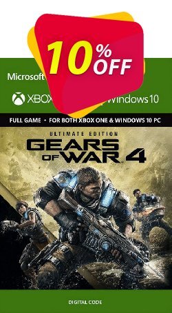 Gears of War 4 Ultimate Edition Xbox One/PC - Digital Code Deal