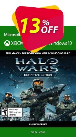 13% OFF Halo Wars Definitive Edition Xbox One/PC Discount