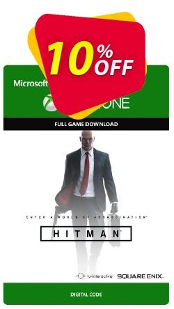 10% OFF Hitman The Full Experience Xbox One - Digital Code Discount