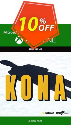 10% OFF Kona Xbox One Discount