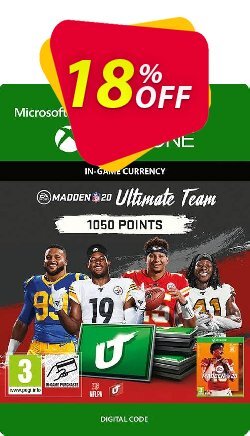 Madden NFL 20 1050 MUT Points Xbox One Deal