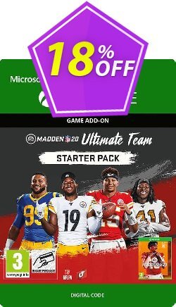 18% OFF Madden NFL 20: Ultimate Team Starter Pack Xbox One Discount