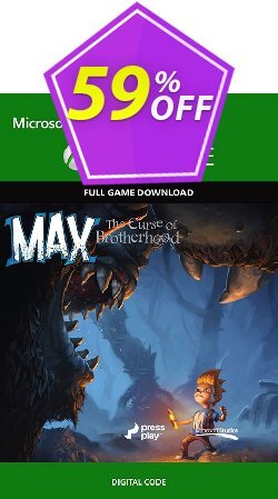 59% OFF Max: The Curse of Brotherhood - Xbox One Digital Code Discount