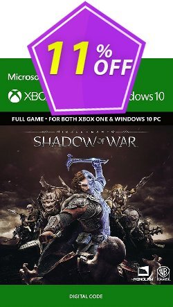 Middle-Earth: Shadow of War Xbox One / PC Coupon discount Middle-Earth: Shadow of War Xbox One / PC Deal - Middle-Earth: Shadow of War Xbox One / PC Exclusive Easter Sale offer 