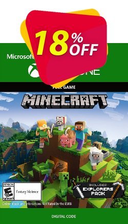 18% OFF Minecraft Explorers Pack - Xbox One Discount