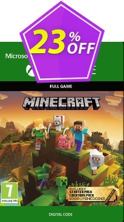 23% OFF Minecraft Master Collection Xbox One Discount