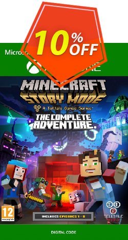 10% OFF Minecraft Story Mode Complete Adventure Xbox One Discount