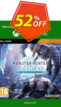 Monster Hunter World: Iceborne - Master Edition Deluxe Xbox One - UK  Coupon discount Monster Hunter World: Iceborne - Master Edition Deluxe Xbox One (UK) Deal - Monster Hunter World: Iceborne - Master Edition Deluxe Xbox One (UK) Exclusive Easter Sale offer 