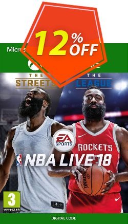12% OFF NBA Live 18 Xbox One Discount