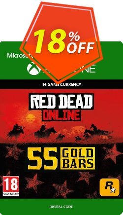 Red Dead Online: 55 Gold Bars Xbox One Deal