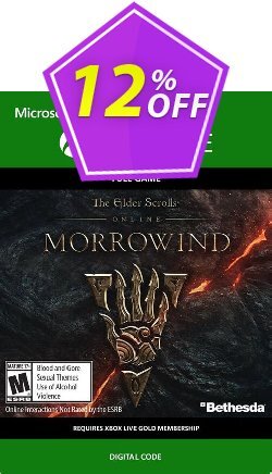 12% OFF The Elder Scrolls Online Morrowind Xbox One Discount