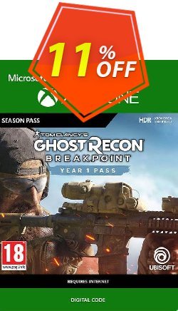 11% OFF Tom Clancy's Ghost Recon Breakpoint: Year 1 Pass Xbox One Discount