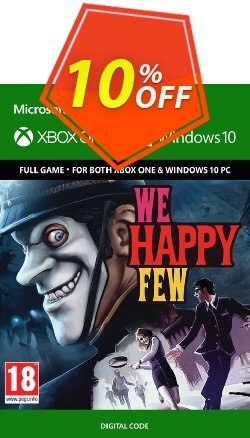 10% OFF We Happy Few Xbox One / PC Discount