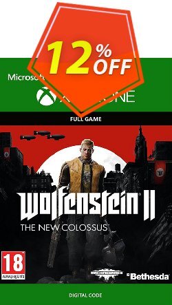 12% OFF Wolfenstein 2: The New Colossus Digital Standard Edition Xbox One Coupon code