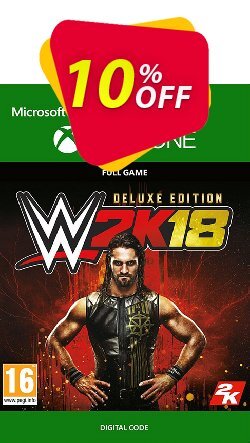 10% OFF WWE 2K18 Deluxe Edition Xbox One Coupon code