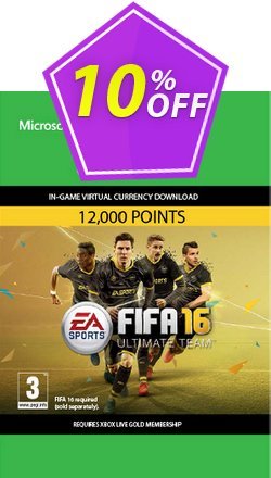 Fifa 16 - 12000 FUT Points - Xbox One  Coupon discount Fifa 16 - 12000 FUT Points (Xbox One) Deal - Fifa 16 - 12000 FUT Points (Xbox One) Exclusive Easter Sale offer 