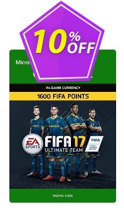 10% OFF Fifa 17 - 1600 FUT Points - Xbox One  Discount