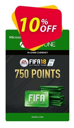 10% OFF Fifa 18 - 750 FUT Points - Xbox One  Discount