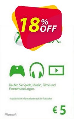 Microsoft Gift Card - €5 EUR Xbox One/360 Deal