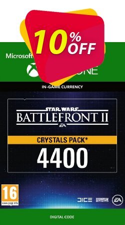 Star Wars Battlefront 2: 4400 Crystals Xbox One Coupon discount Star Wars Battlefront 2: 4400 Crystals Xbox One Deal - Star Wars Battlefront 2: 4400 Crystals Xbox One Exclusive Easter Sale offer for iVoicesoft